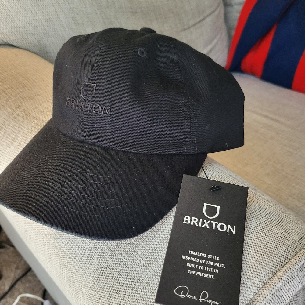 2 NWT Brixton snapback hats